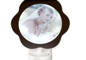 LAMPARA LED ESPEJO FLOR